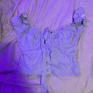 Princess Polly button blouse shirt